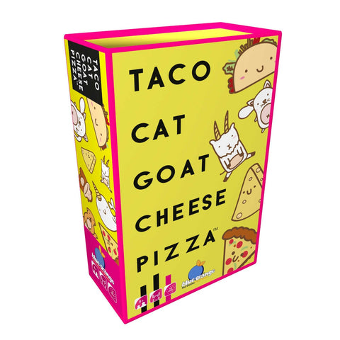 Taco Cat Goat Cheese Pizza Game Set