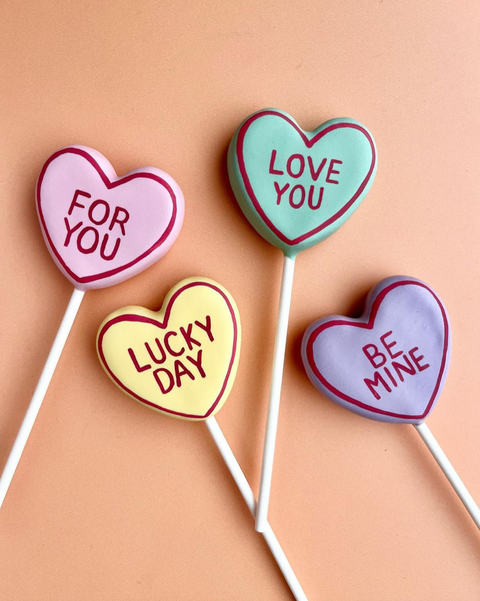 Personalised Love Hearts