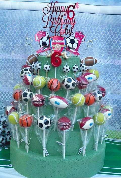 Football Cake Stand (24 Pops)