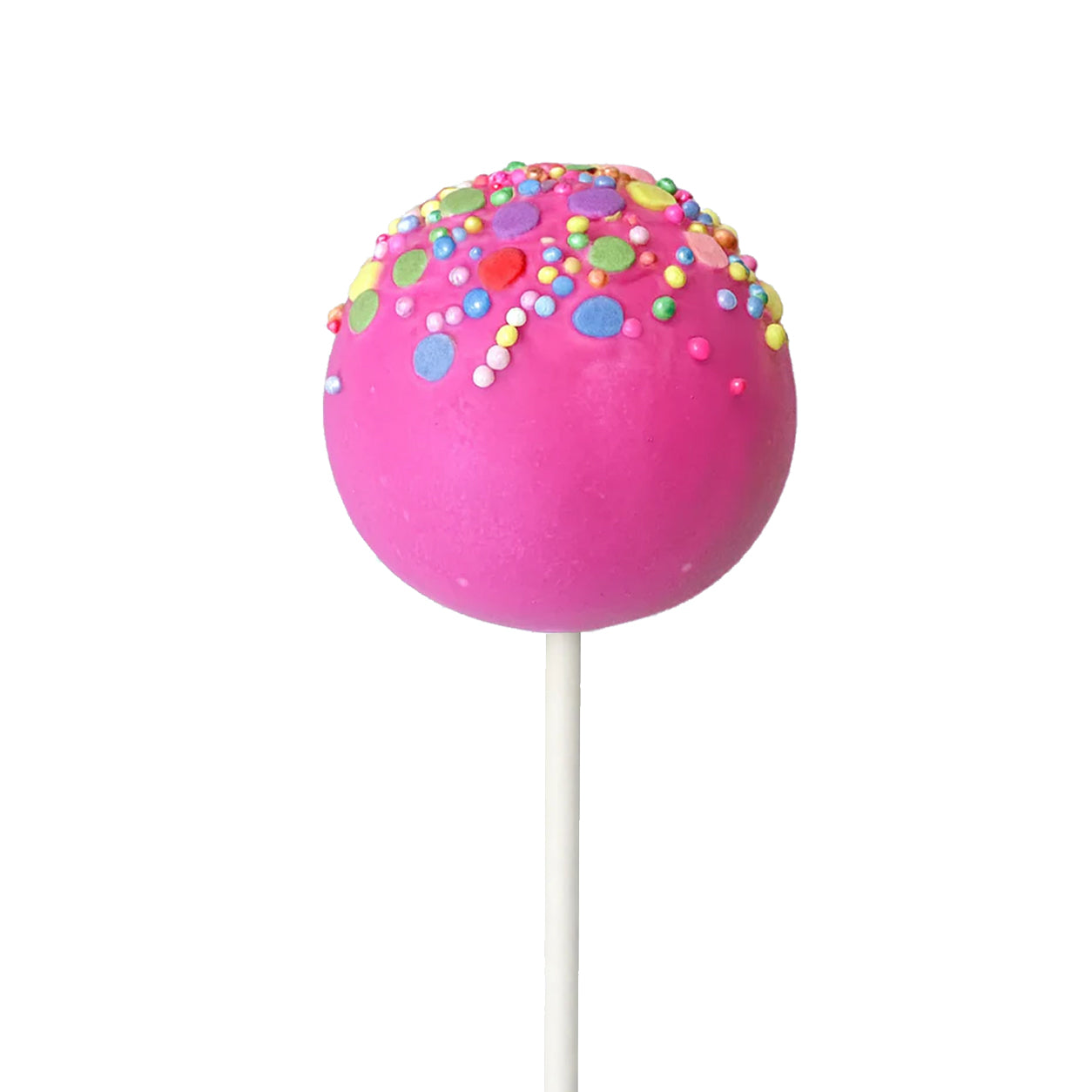 Rainbow Sprinkle Cake Pops – Bright Party Treats – PopBakery